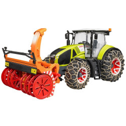 Claas Axion 950 traktor hómaróval 03017