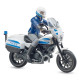 Bruder Bworld Ducati Scrambler rendőr motorkerékpár rendőrrel 62731