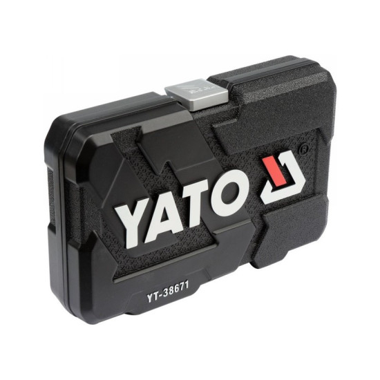 Dugókulcs készlet 12 részes 1/2" 10-24mm CrV YATO