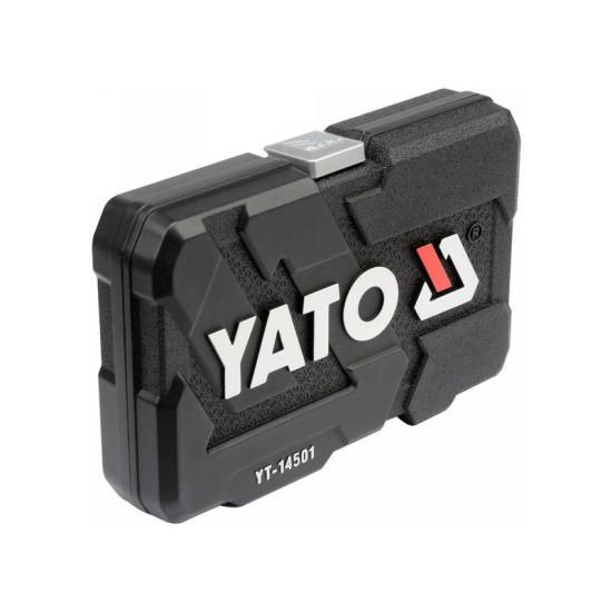 Dugókulcs készlet 56 részes 1/4" 4-13mm CrV YATO