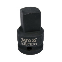 Gépi dugókulcs adapter 1/2"-3/4" CrMo YATO