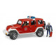 Jeep Wrangler tűzoltóautó, tűzoltó figurával BRUDER (02528)