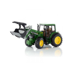 John Deere 6920 traktor homlokrakodóval 02052
