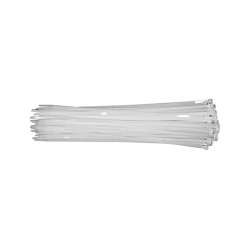 Kábelkötegelő fehér 350x7,6mm 50db/cs YATO