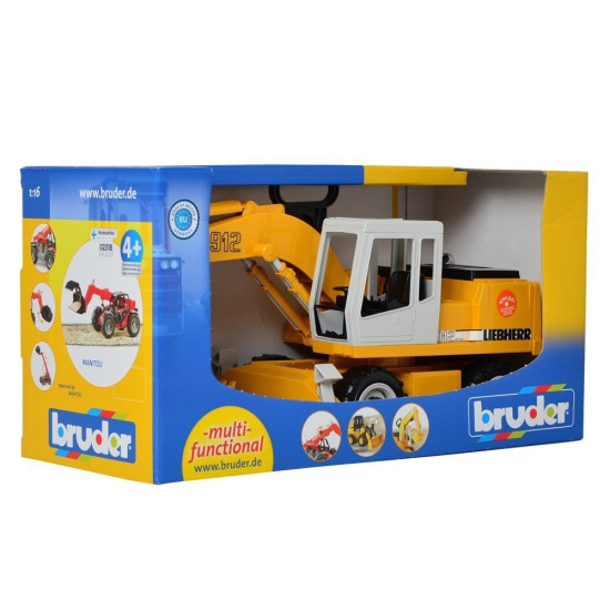 LIEBHERR 912 árokásó BRUDER (02426)