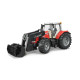 Massey Ferguson 7600 traktor homlokrakodóval BRUDER 03047
