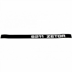 Matrica "Zetor 6211" felírattal jobb