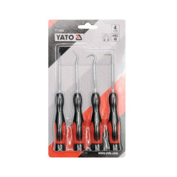Mini ár és kampós készlet 4 részes mágneses YATO