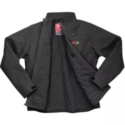 Munkavédelmi kabát fekete, fűthető Prémium M12HJBL4-0 , XXL -es (4933464326)