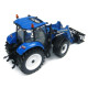 New Holland T5.115 traktor , homlokrakodóval , UH4274