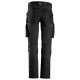 Snickers AllroundWork Stretch nadrág (térdvédőzseb néllküli) fekete, 56