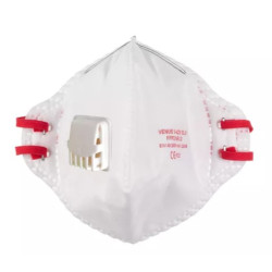 Szelepes légzésvédő maszk összehajtható FFP2 15db/doboz